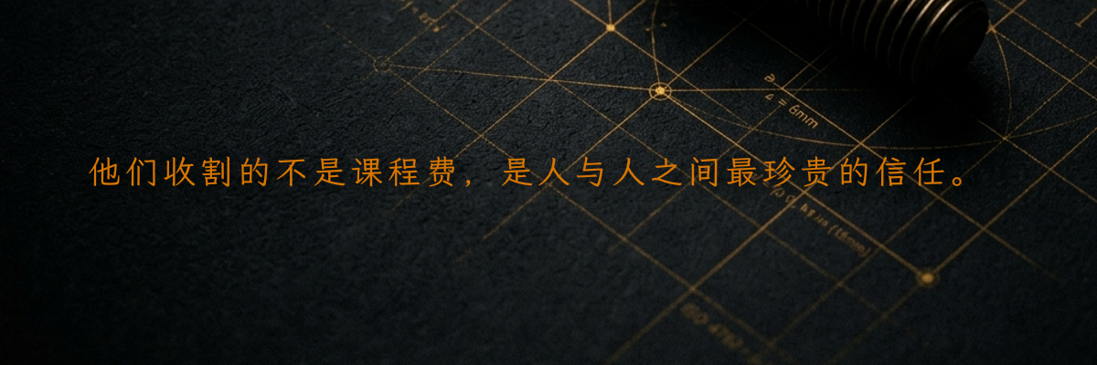 职业闭店人骗局拆解:当信任成为被收割的资产