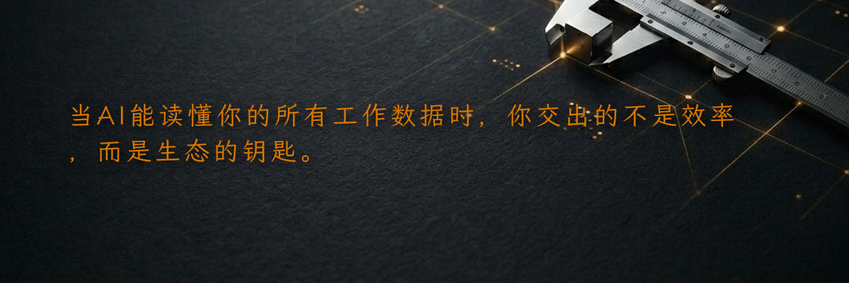当AI能读懂你的所有工作数据时,你交出的不是效率,而是生态的钥匙。