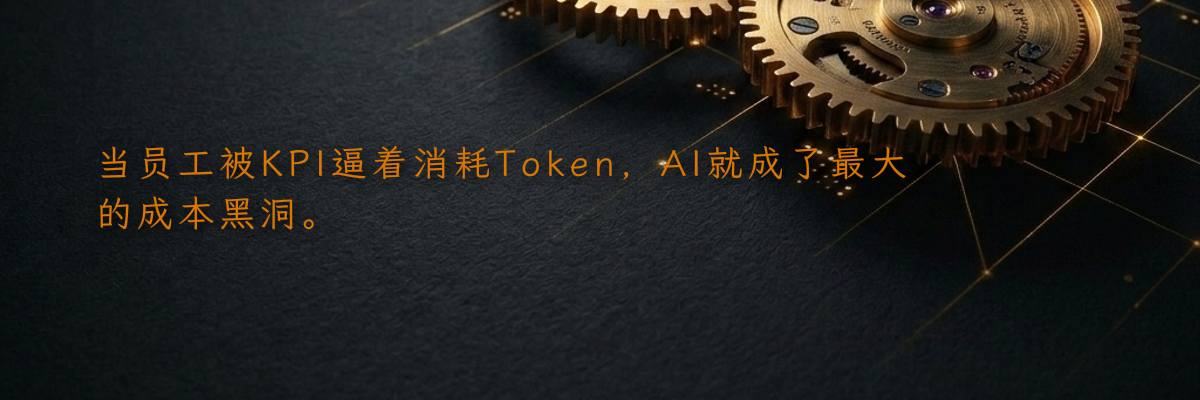 当员工被KPI逼着消耗Token,AI就成了最大的成本黑洞。
