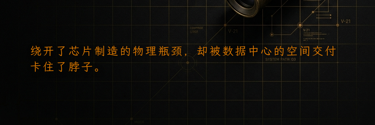 绕开了芯片制造的物理瓶颈,却被数据中心的空间交付卡住了脖子。