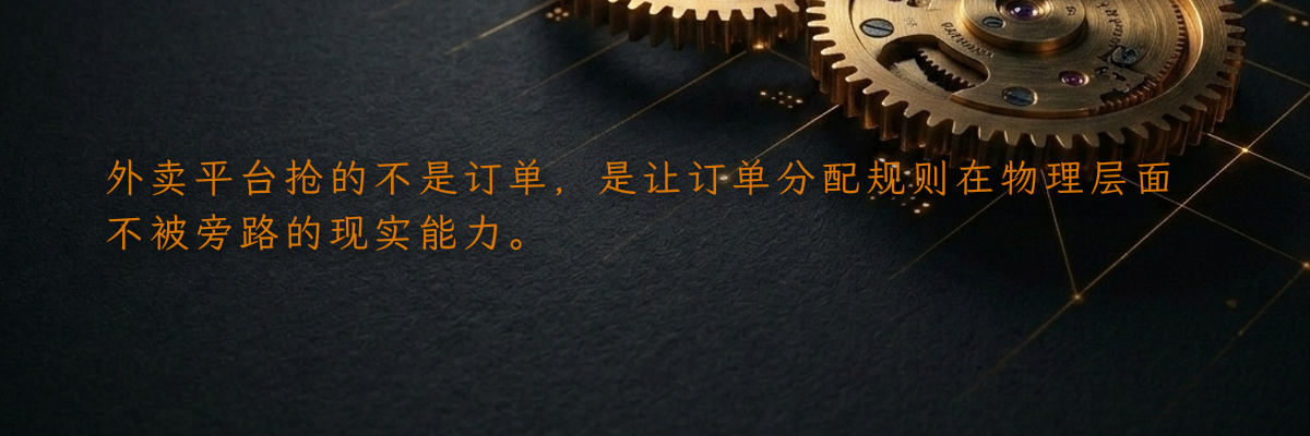 一个数百万元的小硬件,撬动了外卖平台最不愿示人的那条缝