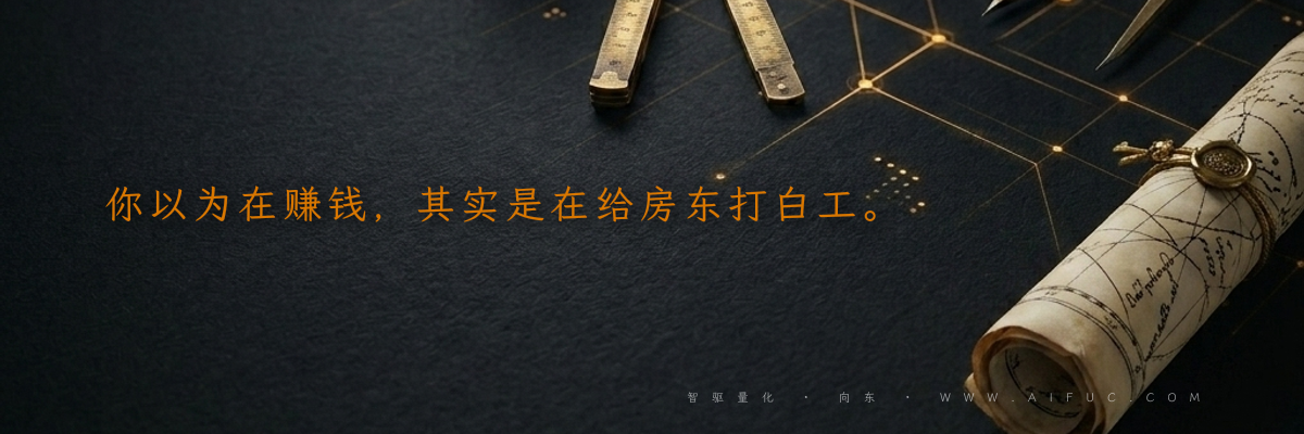 你以为在赚钱,其实是在给房东打白工。